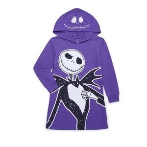 Disney Nightmare Before Christmas Cosplay Hoodie Dress Size 6 / 6X